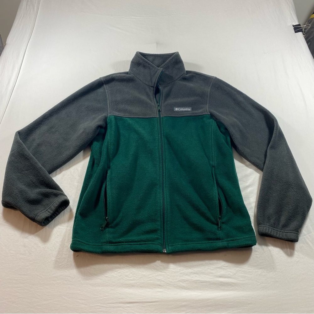 Columbia Jacket Woman’s Small Fleece Front Zipper Pockets Winter Warm Jacket - Picture 9 of 10
